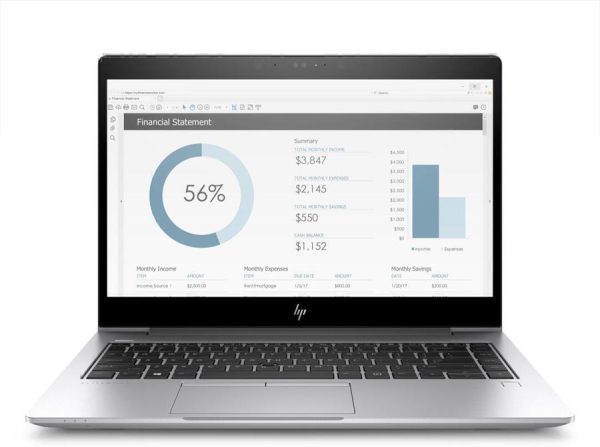 Portátil Recondicionado Premium  HP 840G6 i5-8350U 8Gb 240Gb SSD 14" FHD Teclado PT W11Pro
