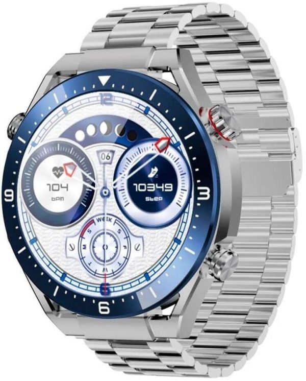 Smartwatch | MAXCOM | Ecowatch EW01 | Silver Blue
